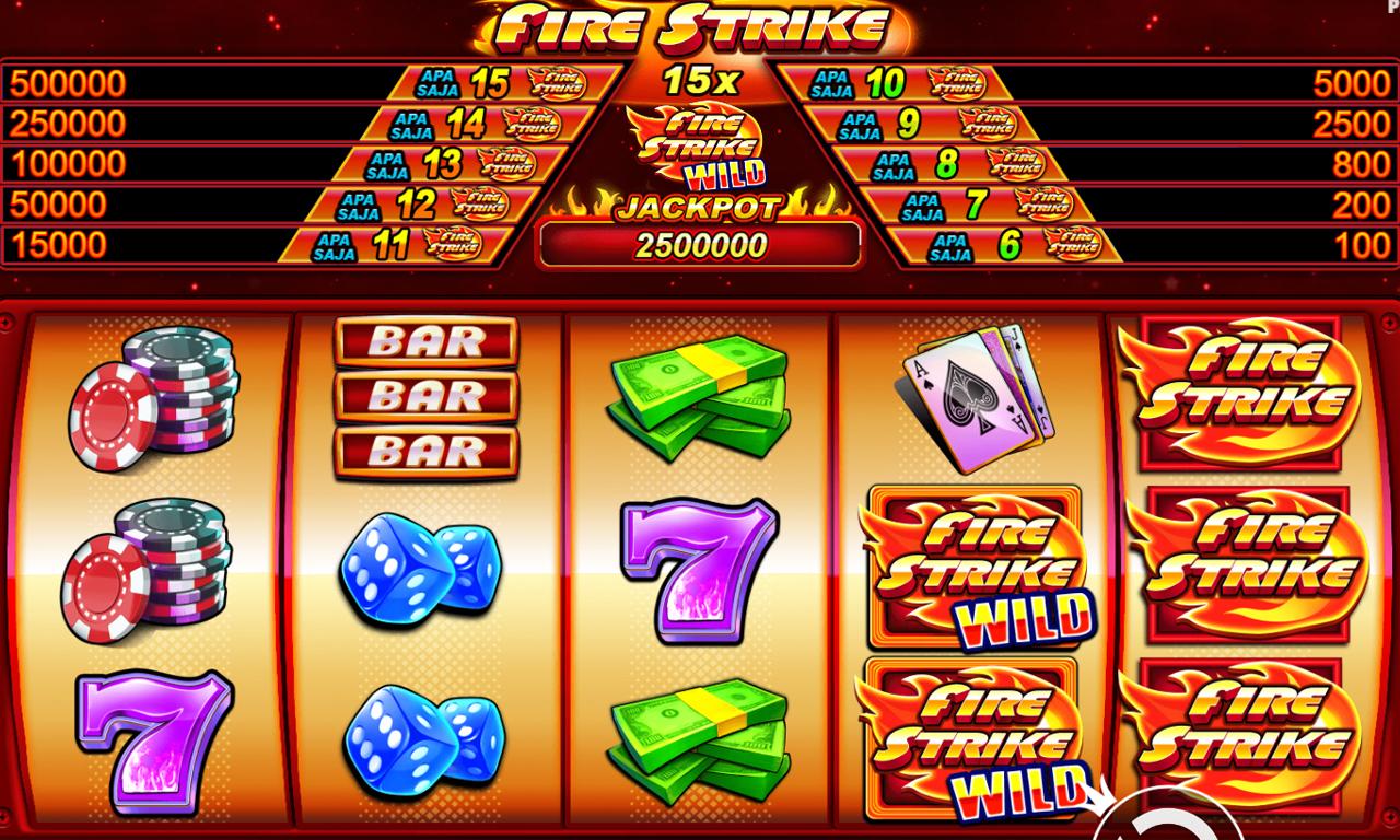 Игровые автоматы «Fire Strike» — отличное развлечение для гостей казино Плей Фортуна